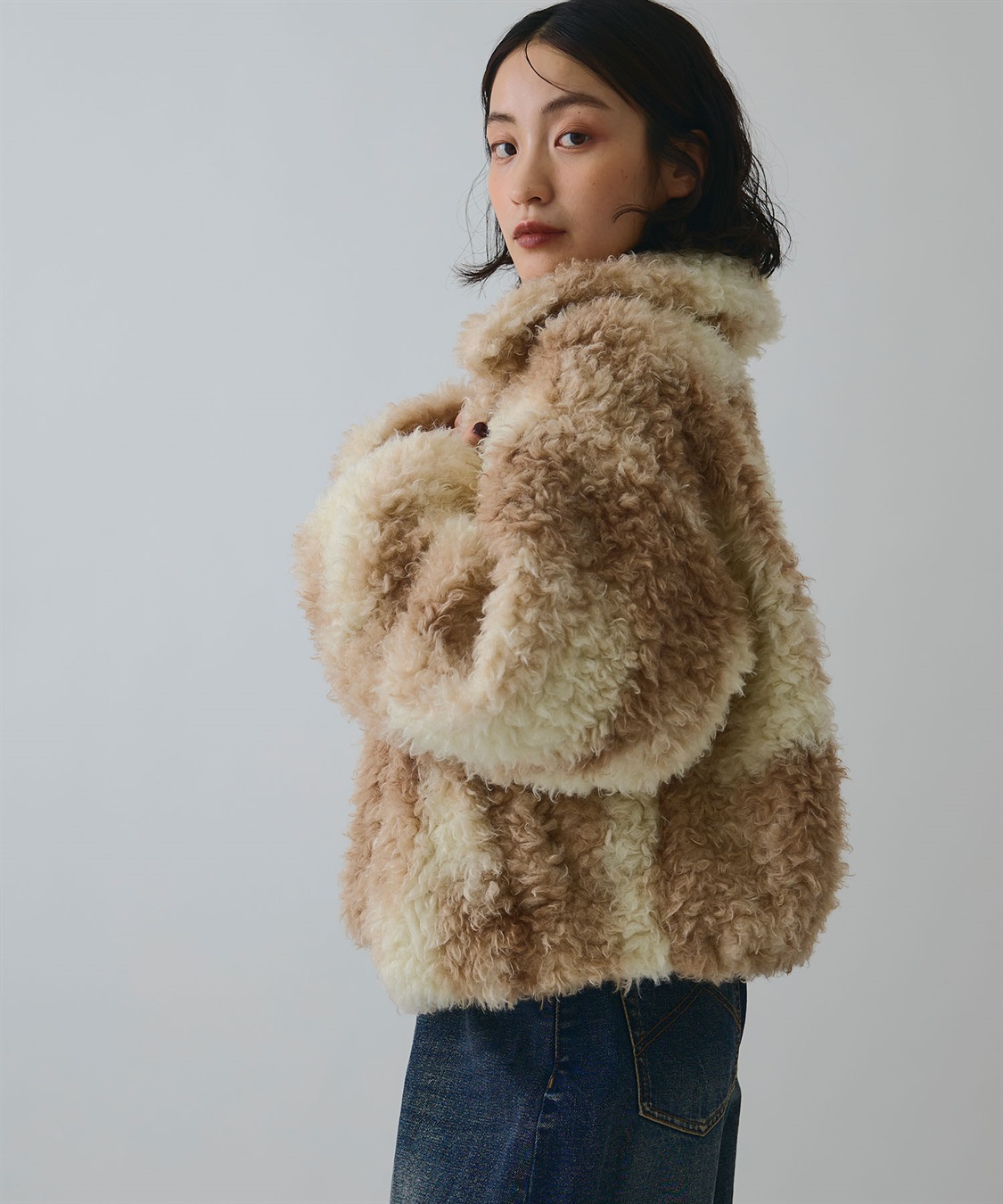 ELLEgirl ボリュームファーブルゾン_sub_7