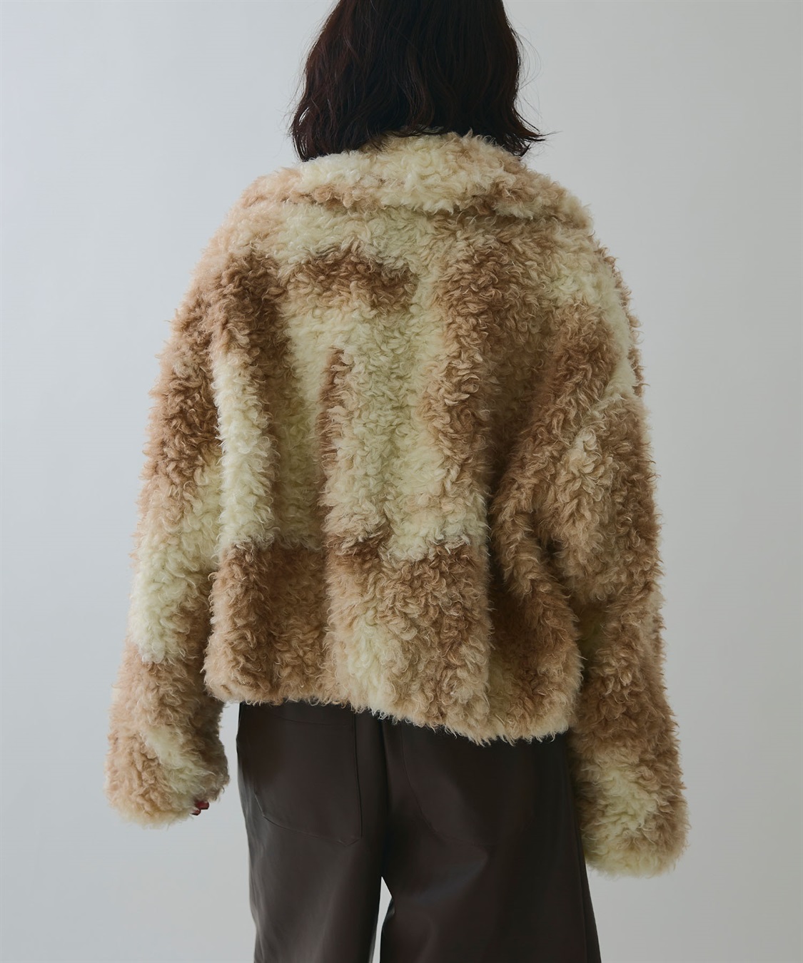 ELLEgirl ボリュームファーブルゾン_sub_8