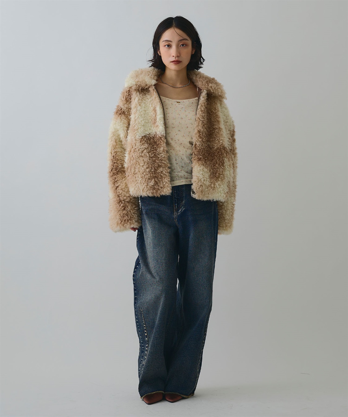 ELLEgirl ボリュームファーブルゾン_sub_9