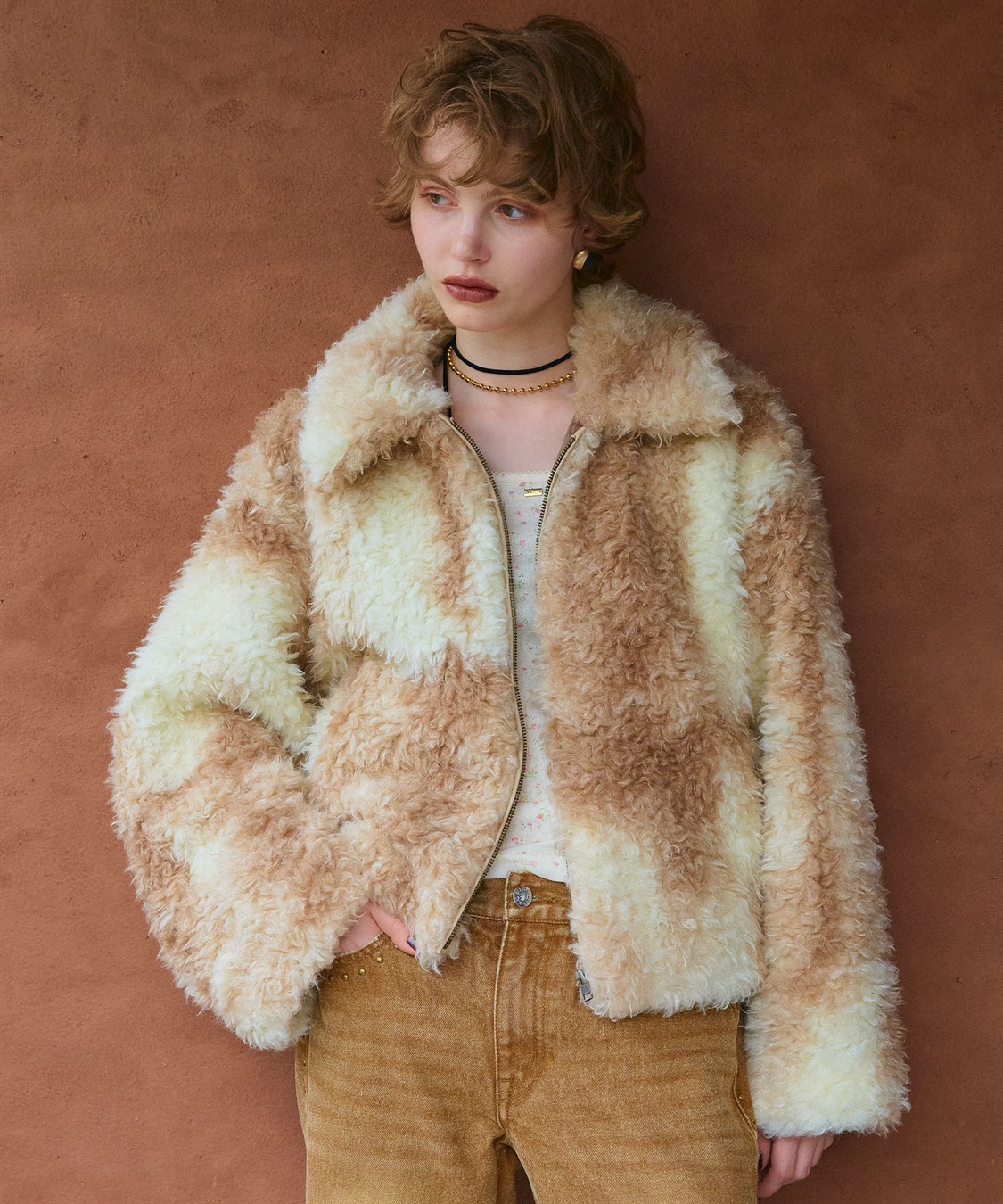 ELLEgirl ボリュームファーブルゾン_sub_13