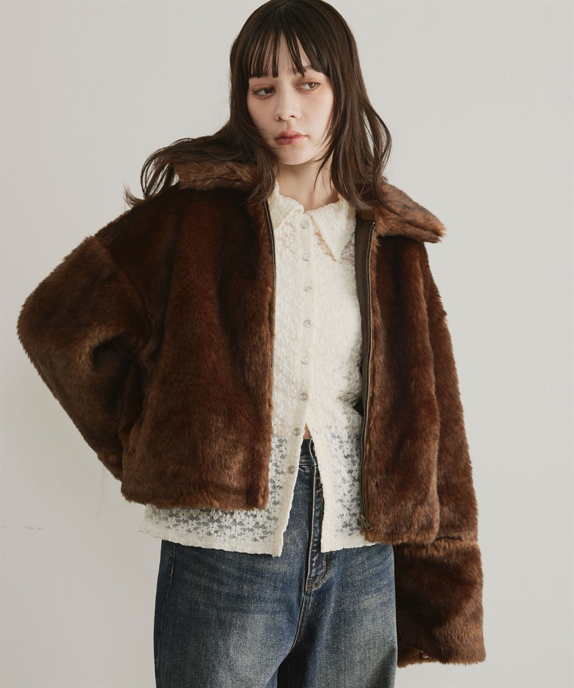 ELLEgirl ボリュームファーブルゾン_sub_16