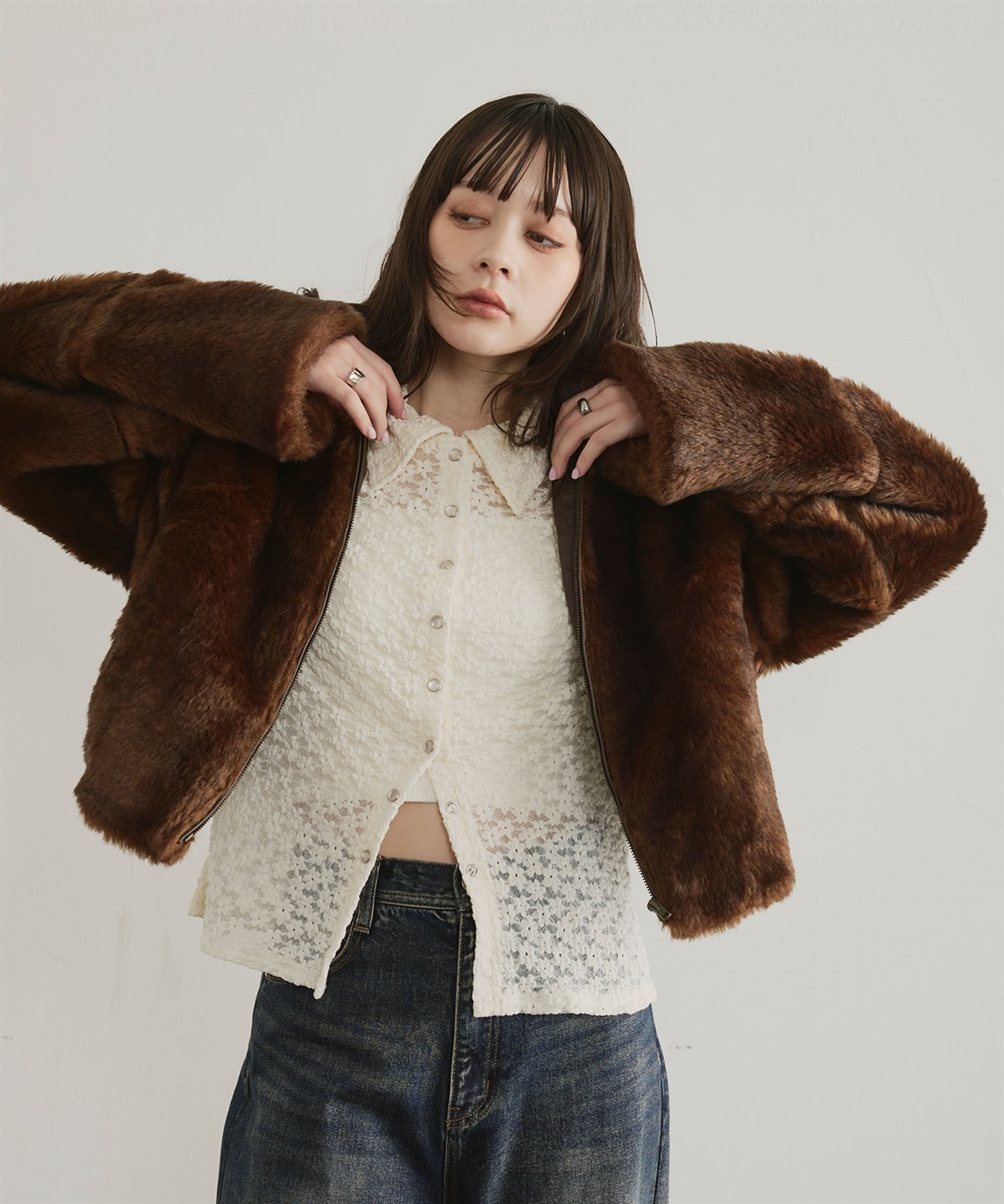 ELLEgirl ボリュームファーブルゾン_sub_17