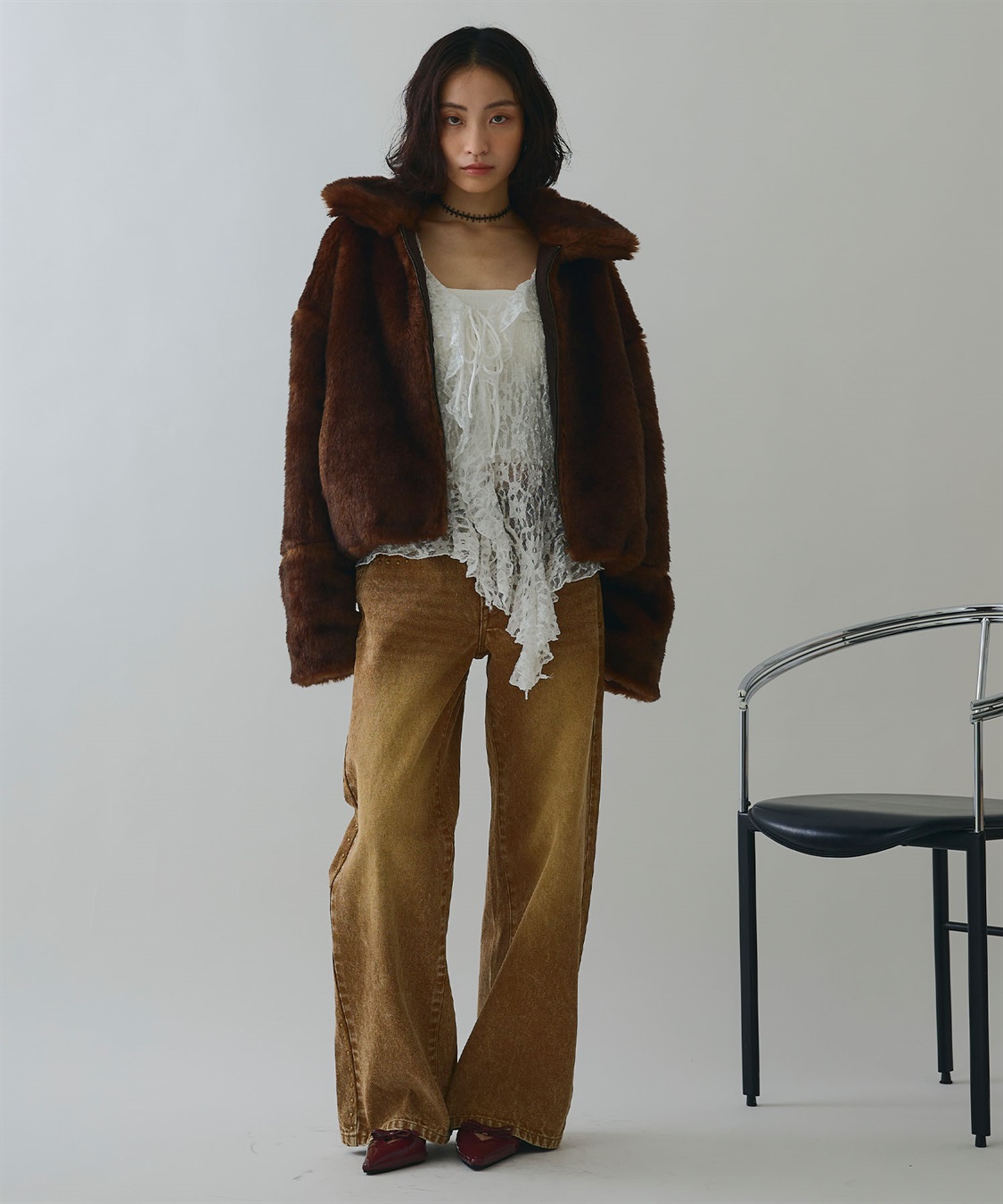 ELLEgirl ボリュームファーブルゾン_sub_24