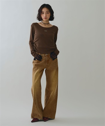 ELLEgirl 袖口レースシアートップス_subthumb_7