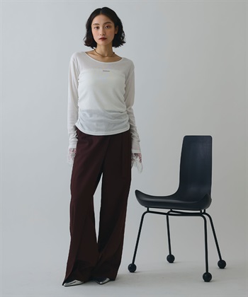 ELLEgirl 袖口レースシアートップス_subthumb_24