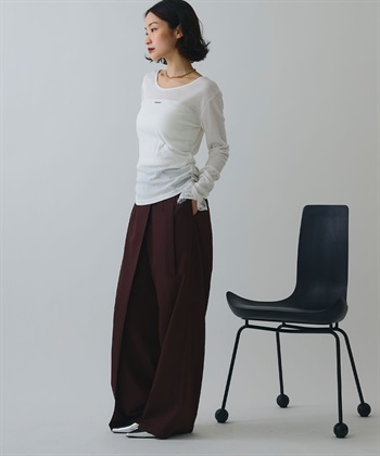 ELLEgirl 袖口レースシアートップス_subthumb_25