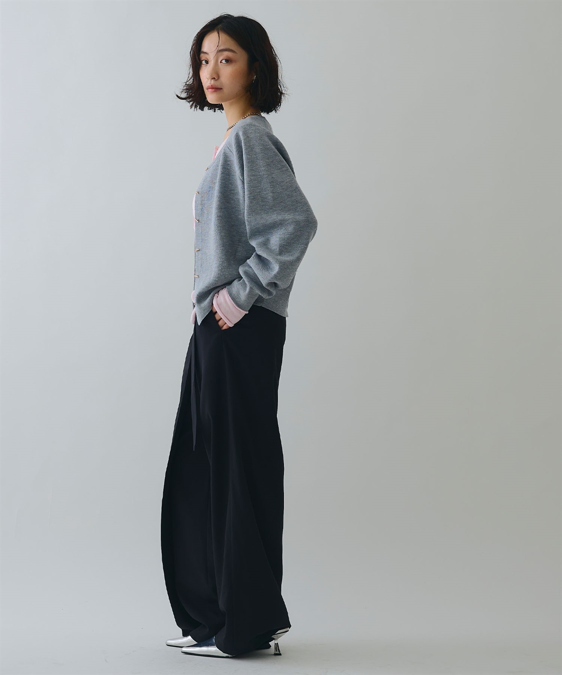 ELLEgirl トグル釦デザインカーディガン_sub_9