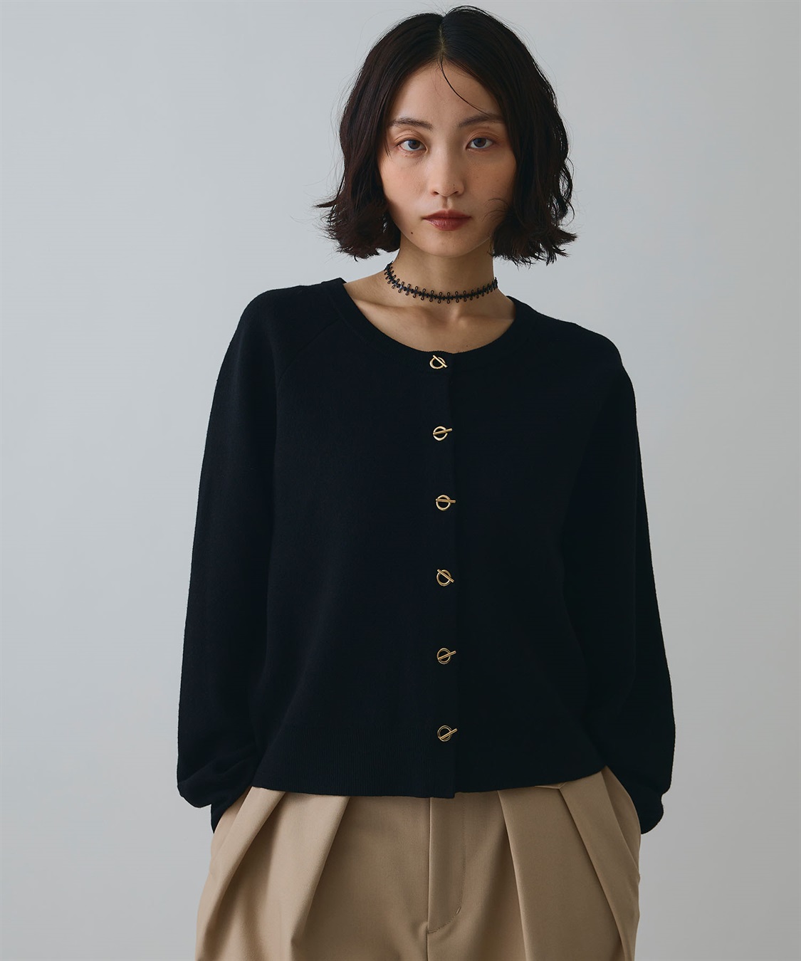 ELLEgirl トグル釦デザインカーディガン_sub_11