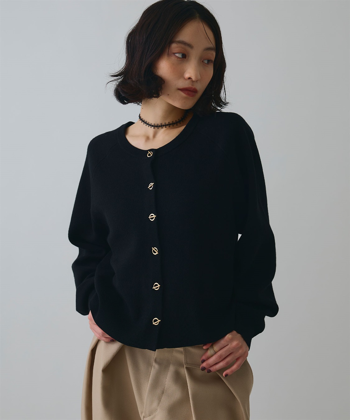 ELLEgirl トグル釦デザインカーディガン_sub_12