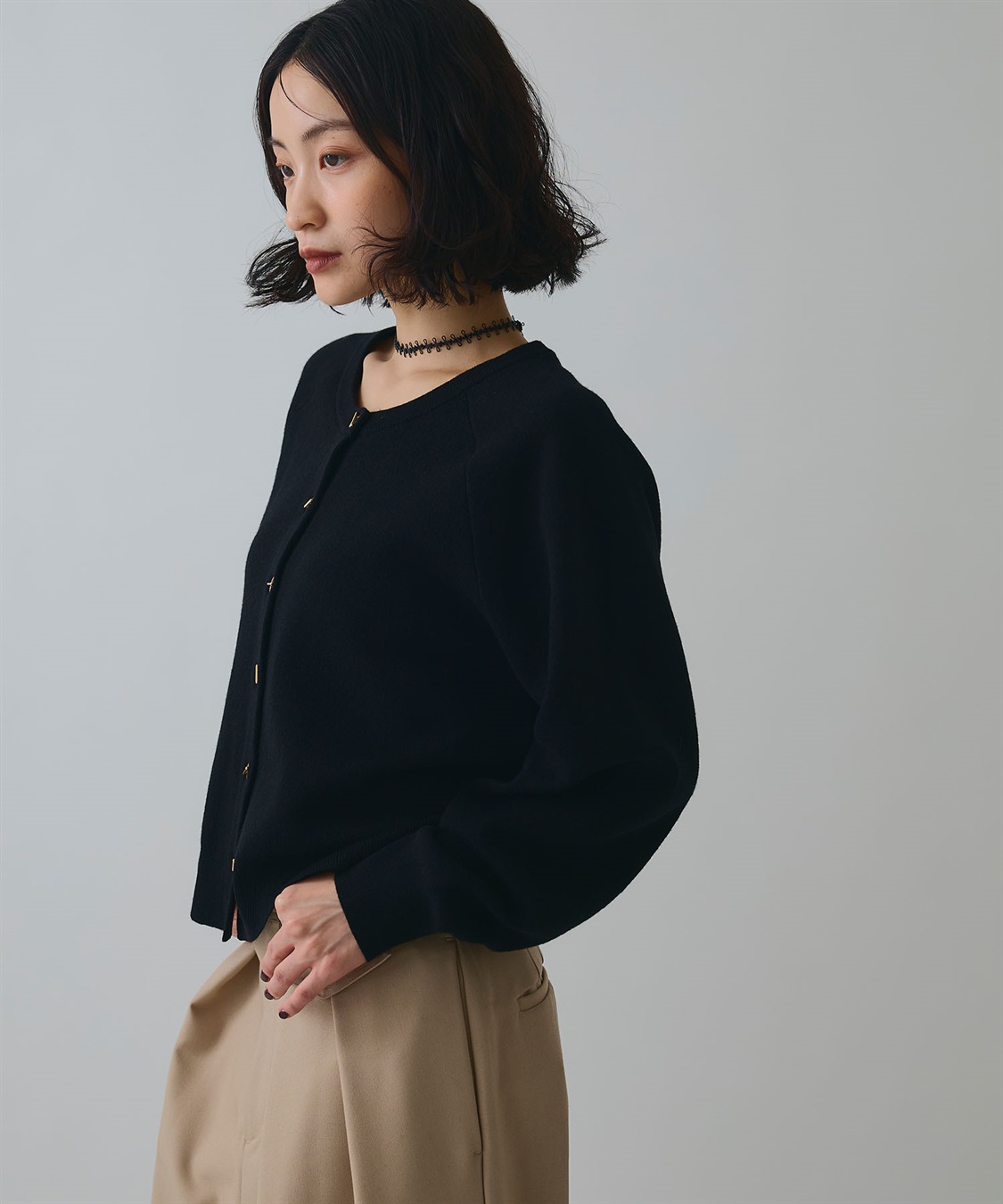 ELLEgirl トグル釦デザインカーディガン_sub_14