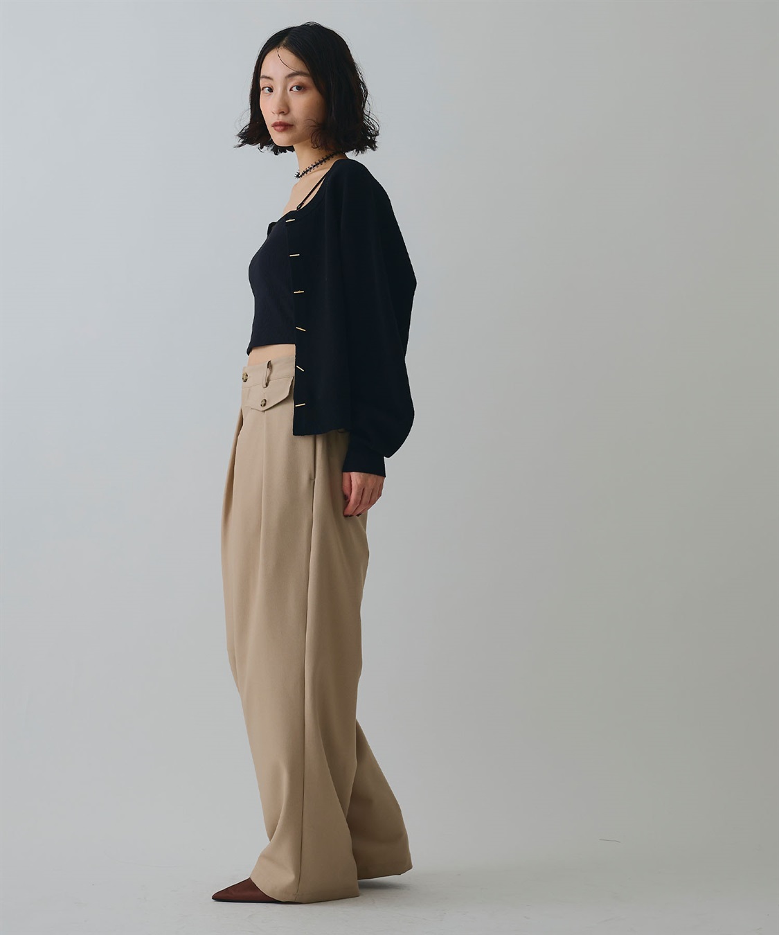 ELLEgirl トグル釦デザインカーディガン_sub_19