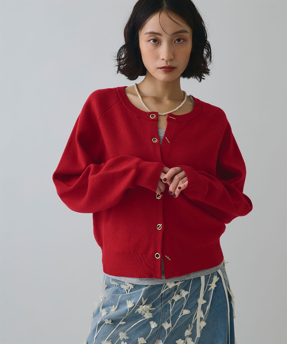 ELLEgirl トグル釦デザインカーディガン_sub_21