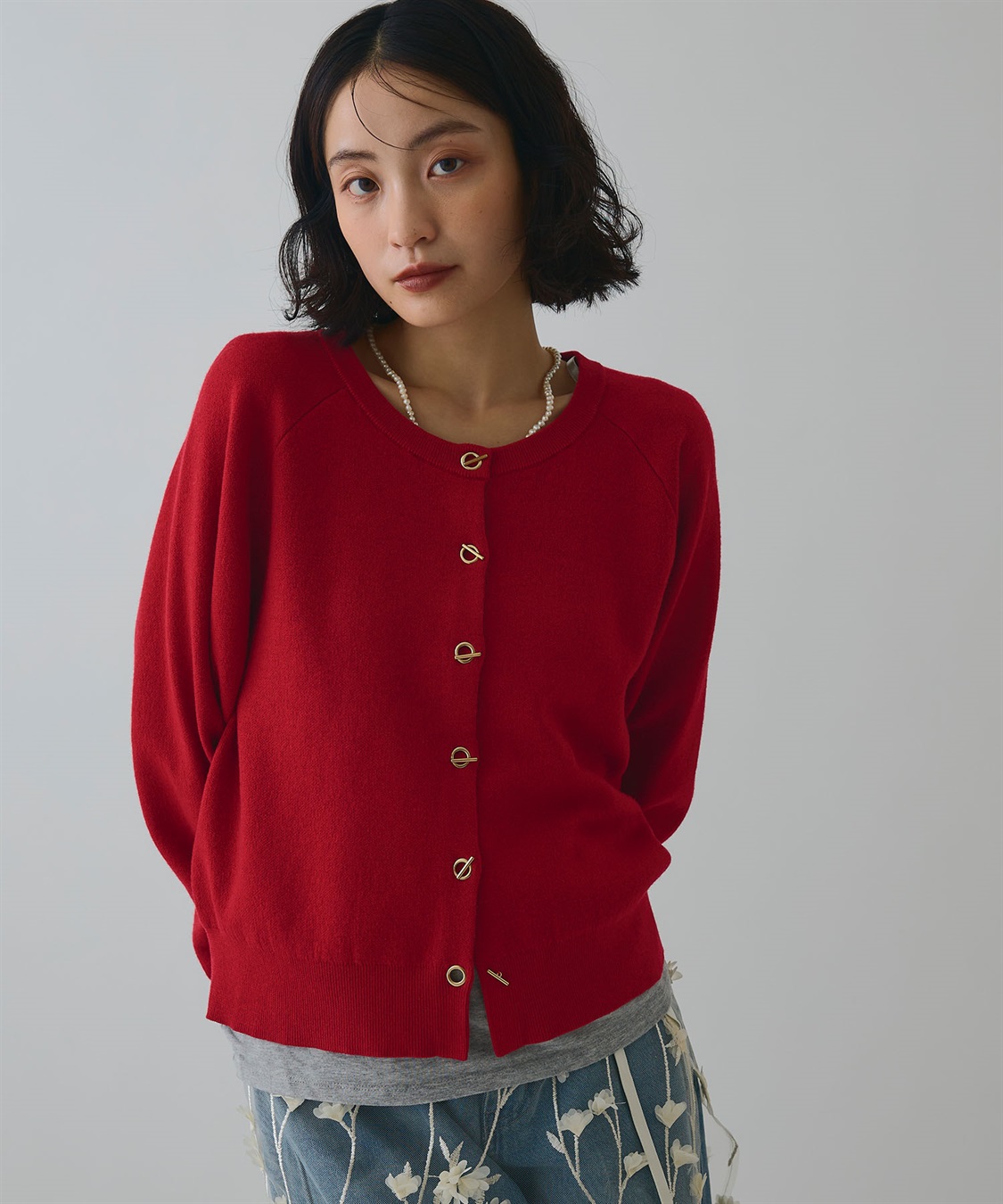 ELLEgirl トグル釦デザインカーディガン_sub_22