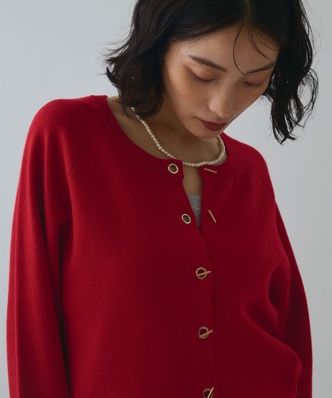 ELLEgirl トグル釦デザインカーディガン_sub_23