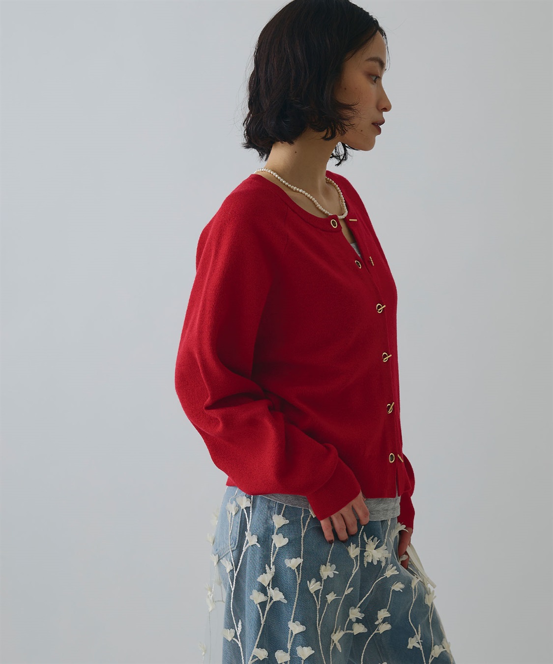 ELLEgirl トグル釦デザインカーディガン_sub_24