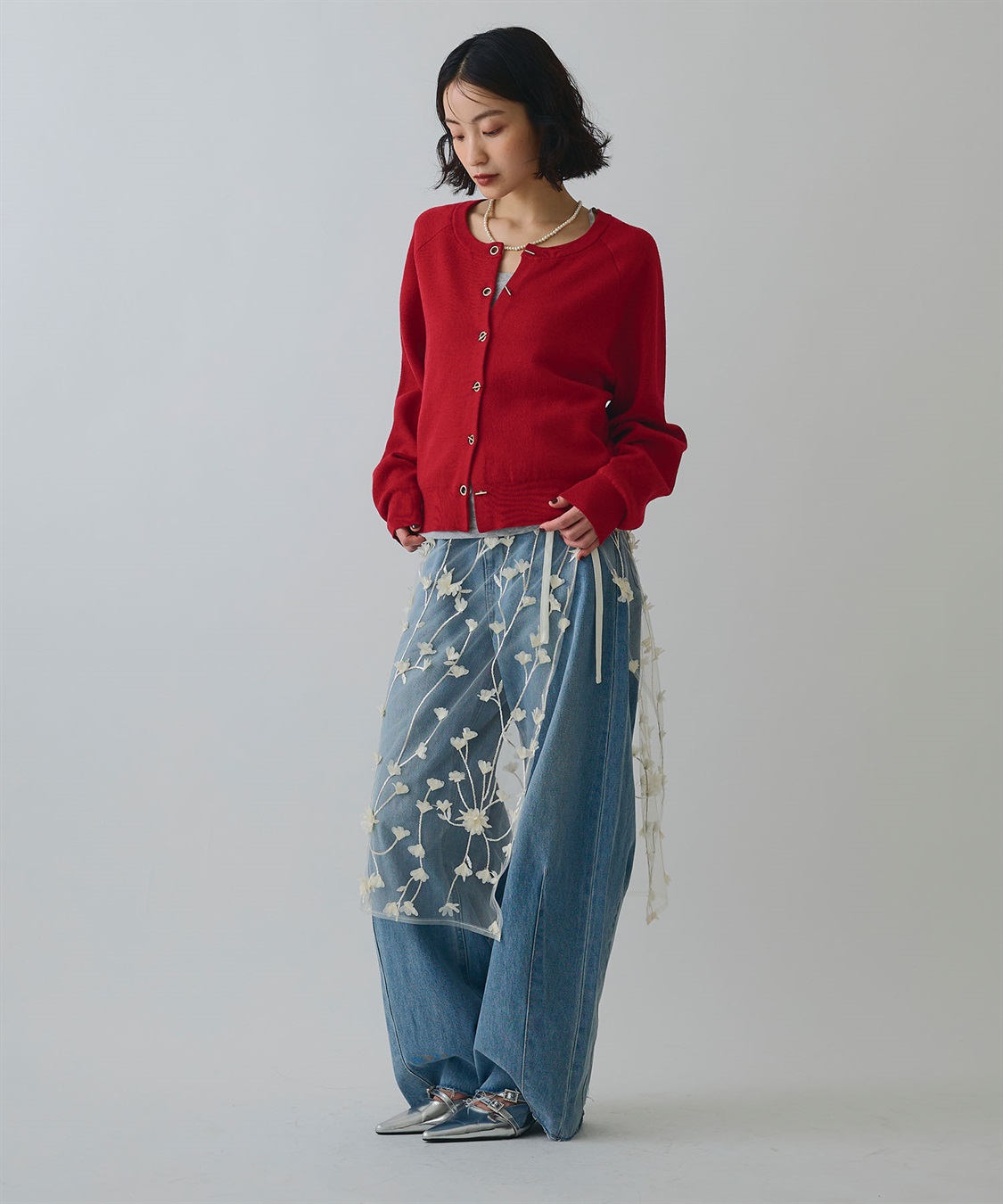 ELLEgirl トグル釦デザインカーディガン_sub_28