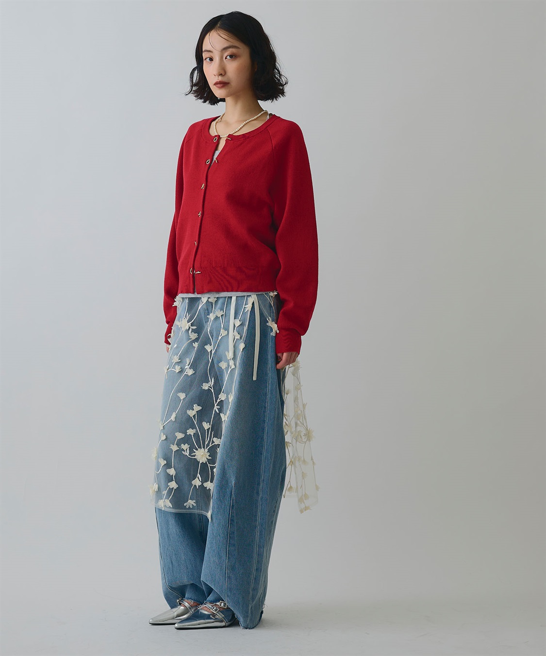 ELLEgirl トグル釦デザインカーディガン_sub_29