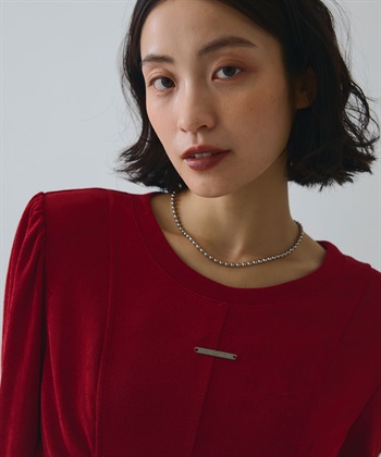 ELLEgirl フロントスリットシャーリングデザイントップス_subthumb_5