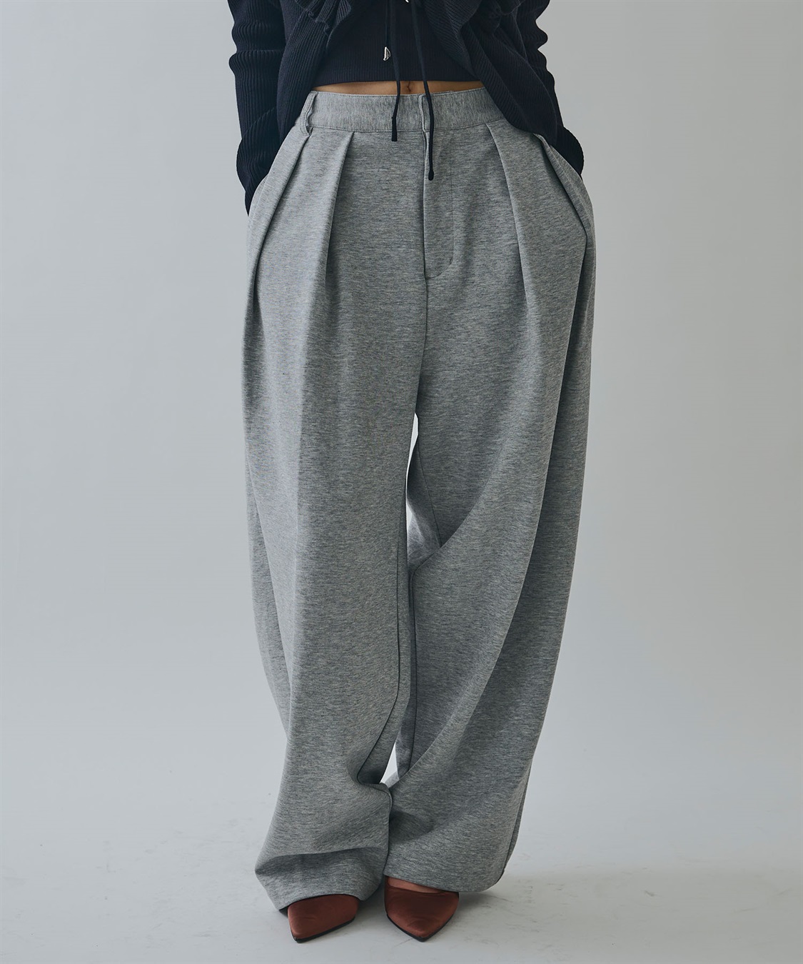 ELLEgirl ツータックスウェットパンツ_sub_13