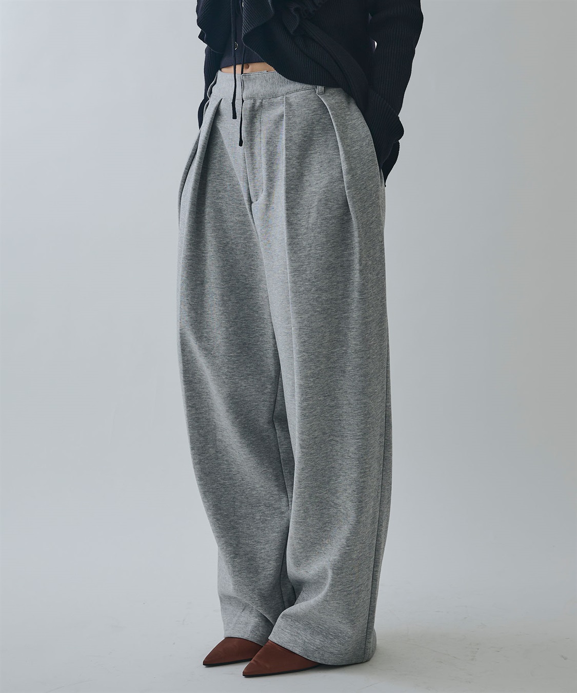 ELLEgirl ツータックスウェットパンツ_sub_14