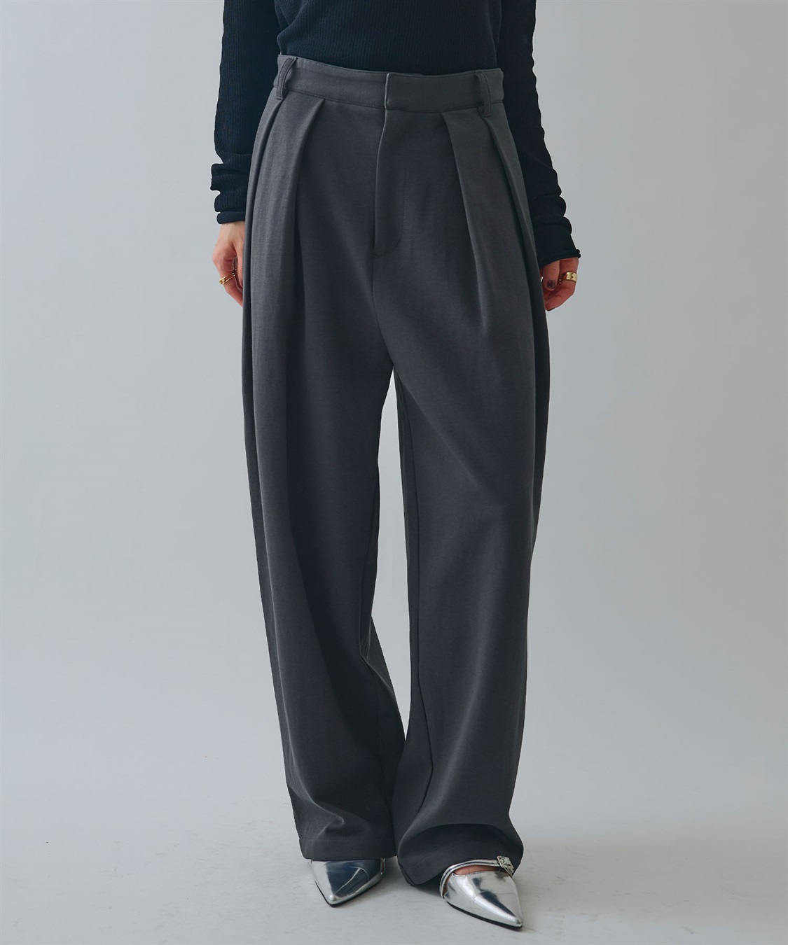 ELLEgirl ツータックスウェットパンツ_sub_21