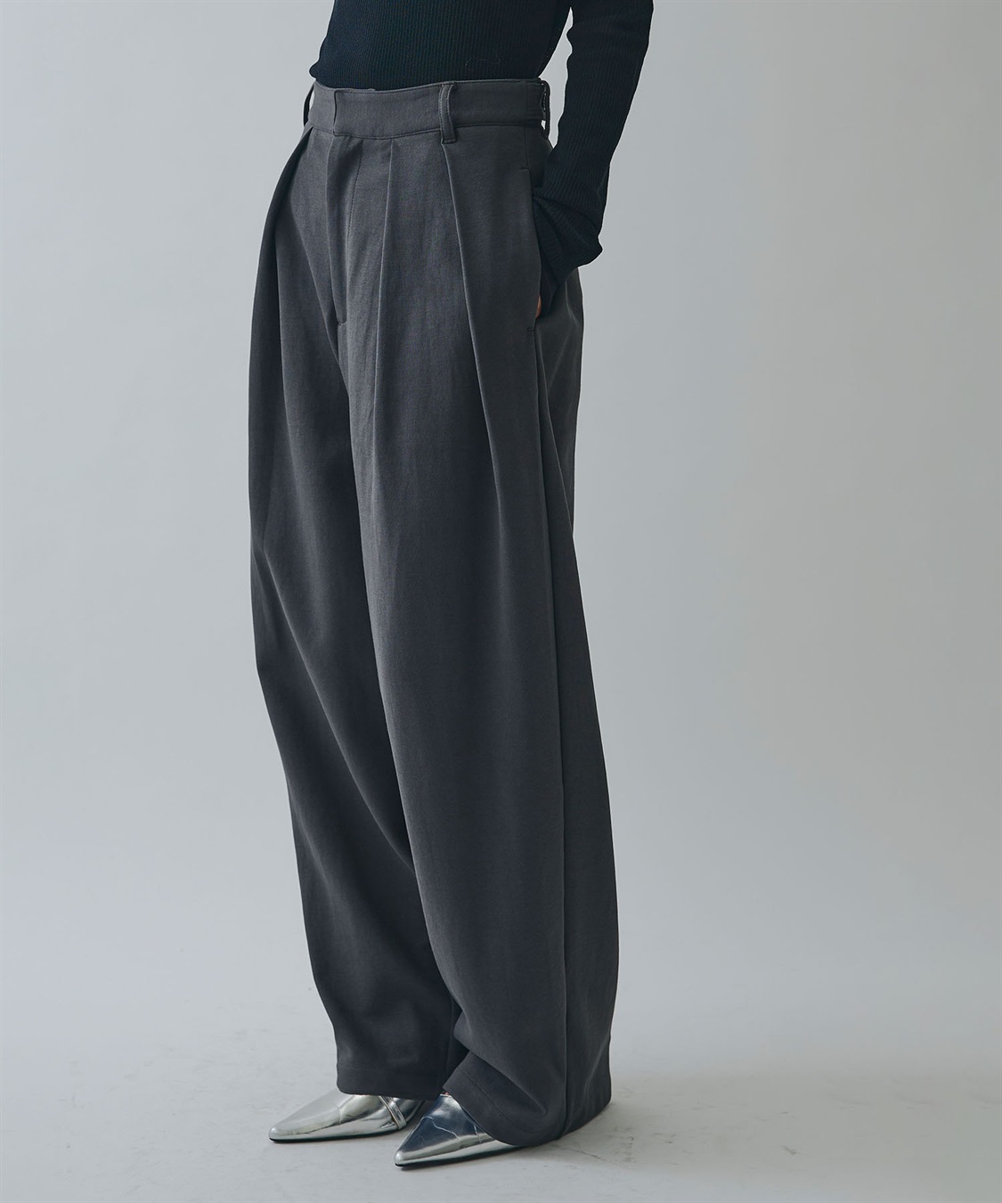 ELLEgirl ツータックスウェットパンツ_sub_22