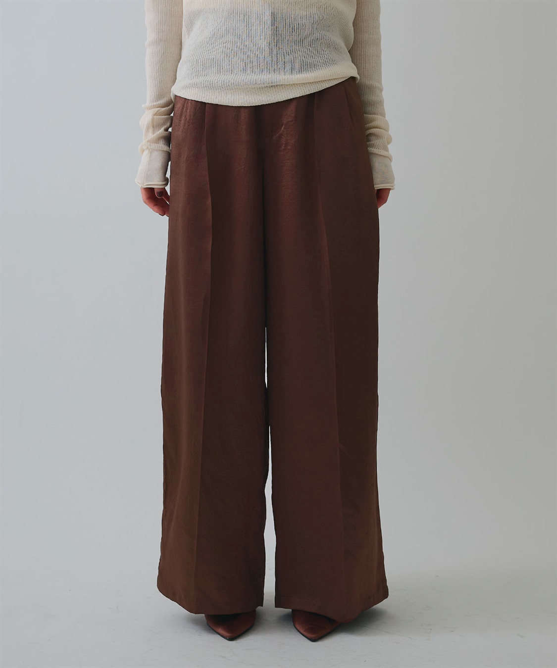 ELLEgirl サテンワイドスラックス_sub_24