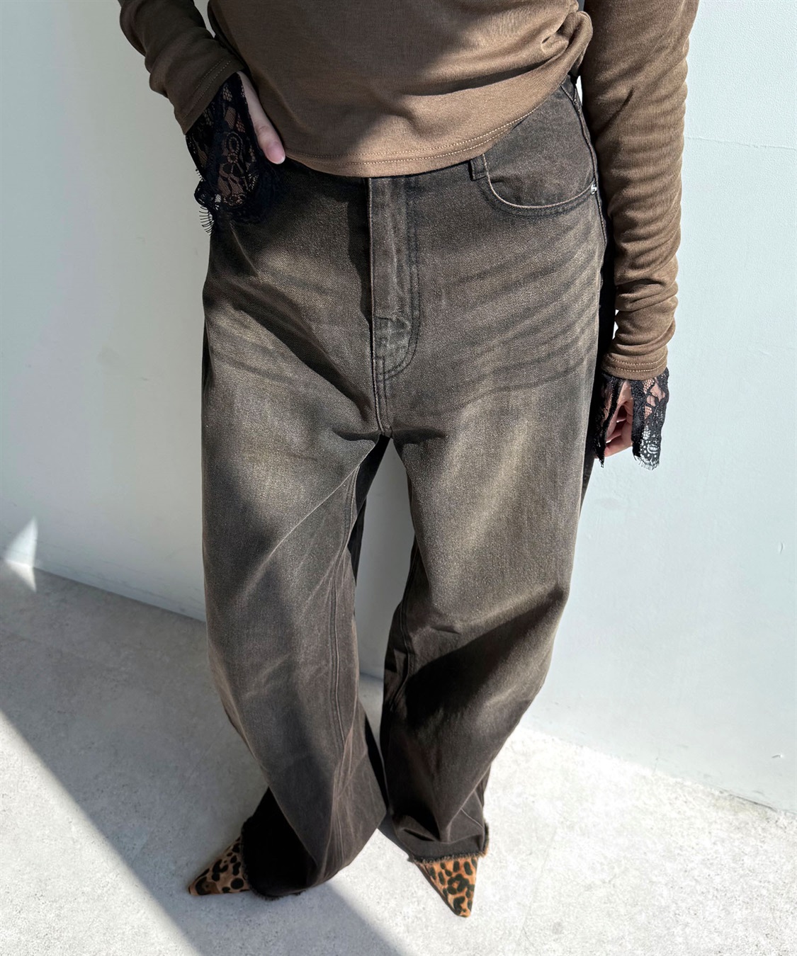 ELLEgirl ブルージュデニムパンツ_sub_1