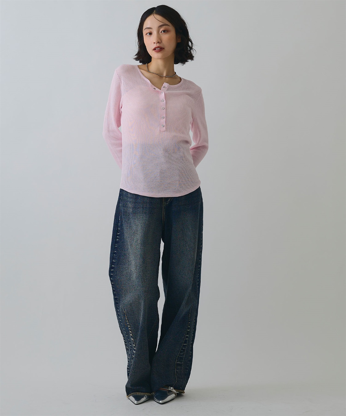 ELLEgirl ブルージュデニムパンツ_sub_2