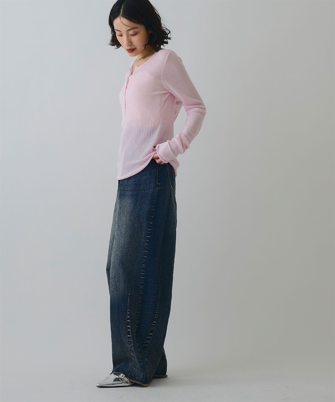 ELLEgirl ブルージュデニムパンツ_sub_5