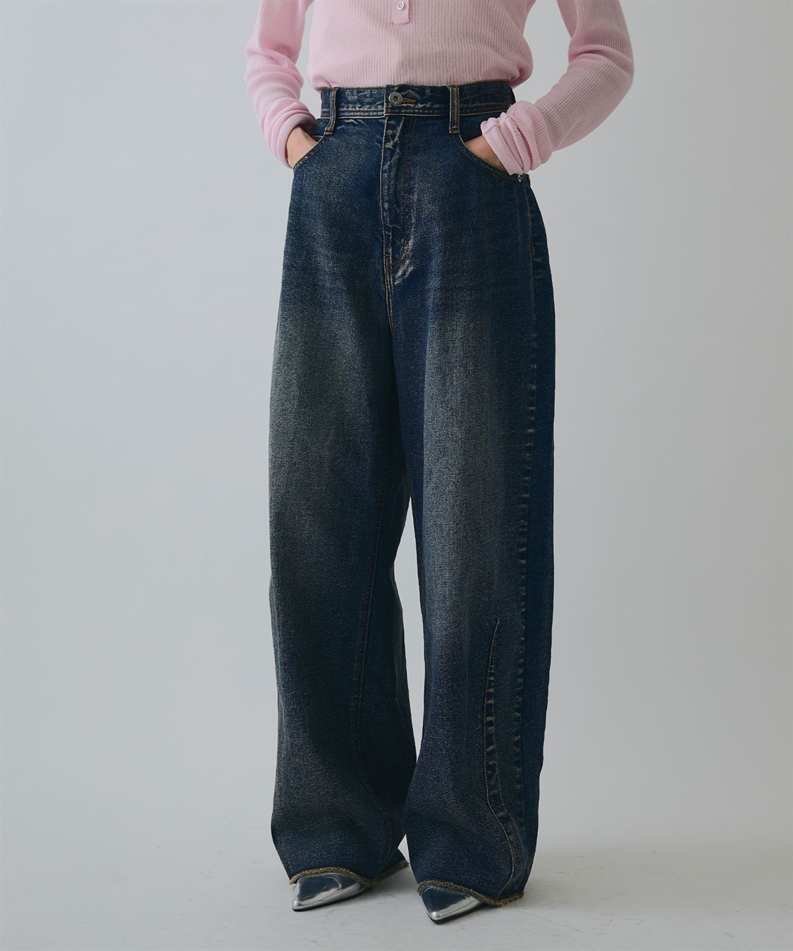 ELLEgirl ブルージュデニムパンツ_sub_8