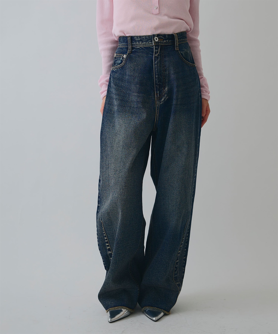 ELLEgirl ブルージュデニムパンツ_sub_9