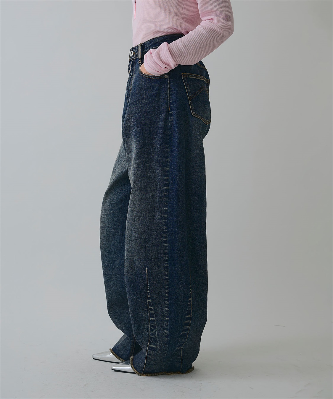 ELLEgirl ブルージュデニムパンツ_sub_12