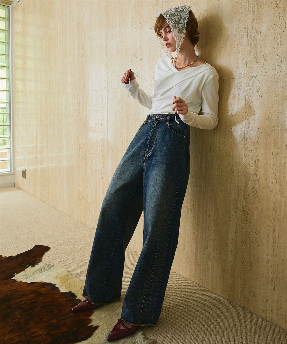 ELLEgirl ブルージュデニムパンツ_sub_18