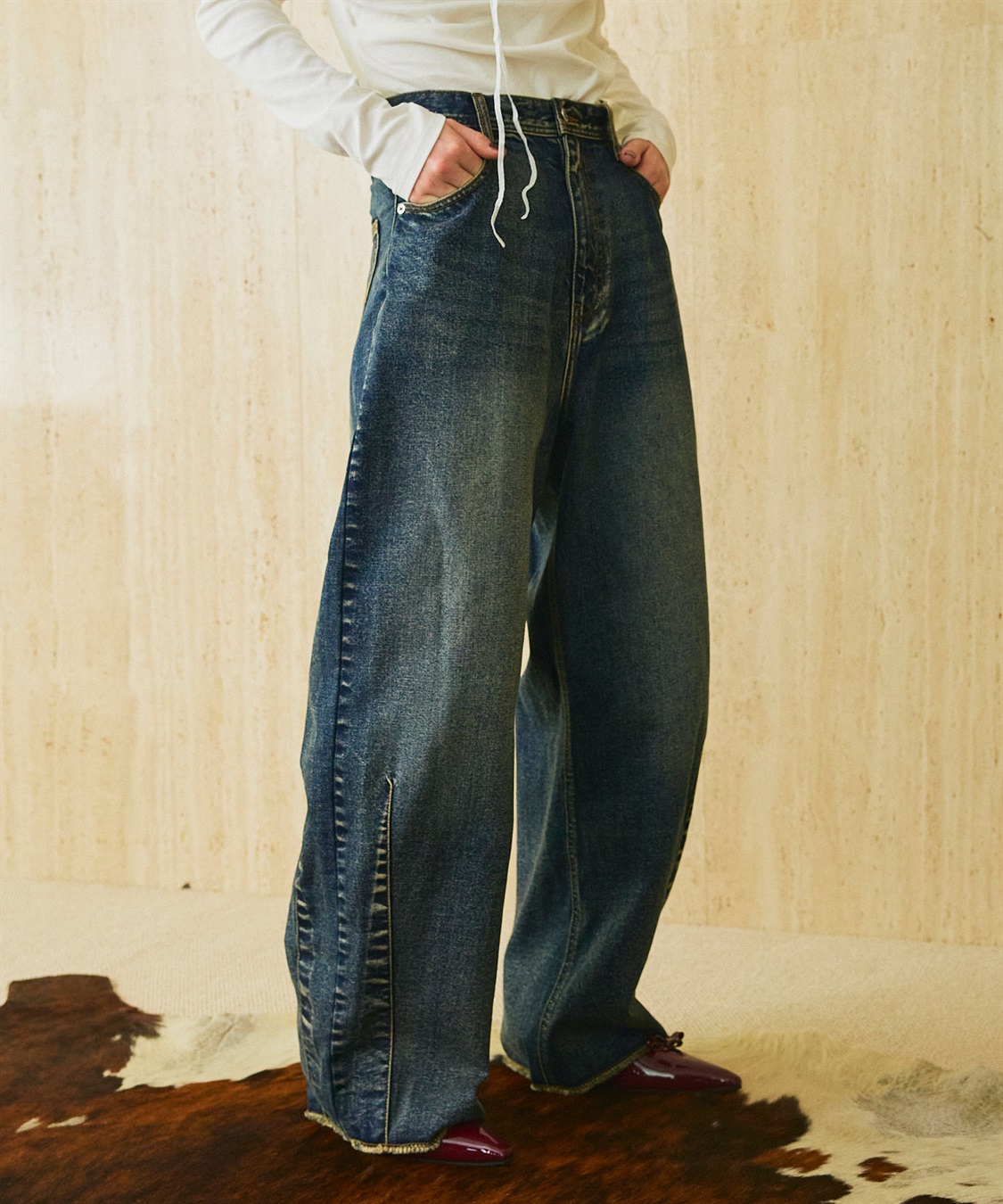 ELLEgirl ブルージュデニムパンツ_sub_19