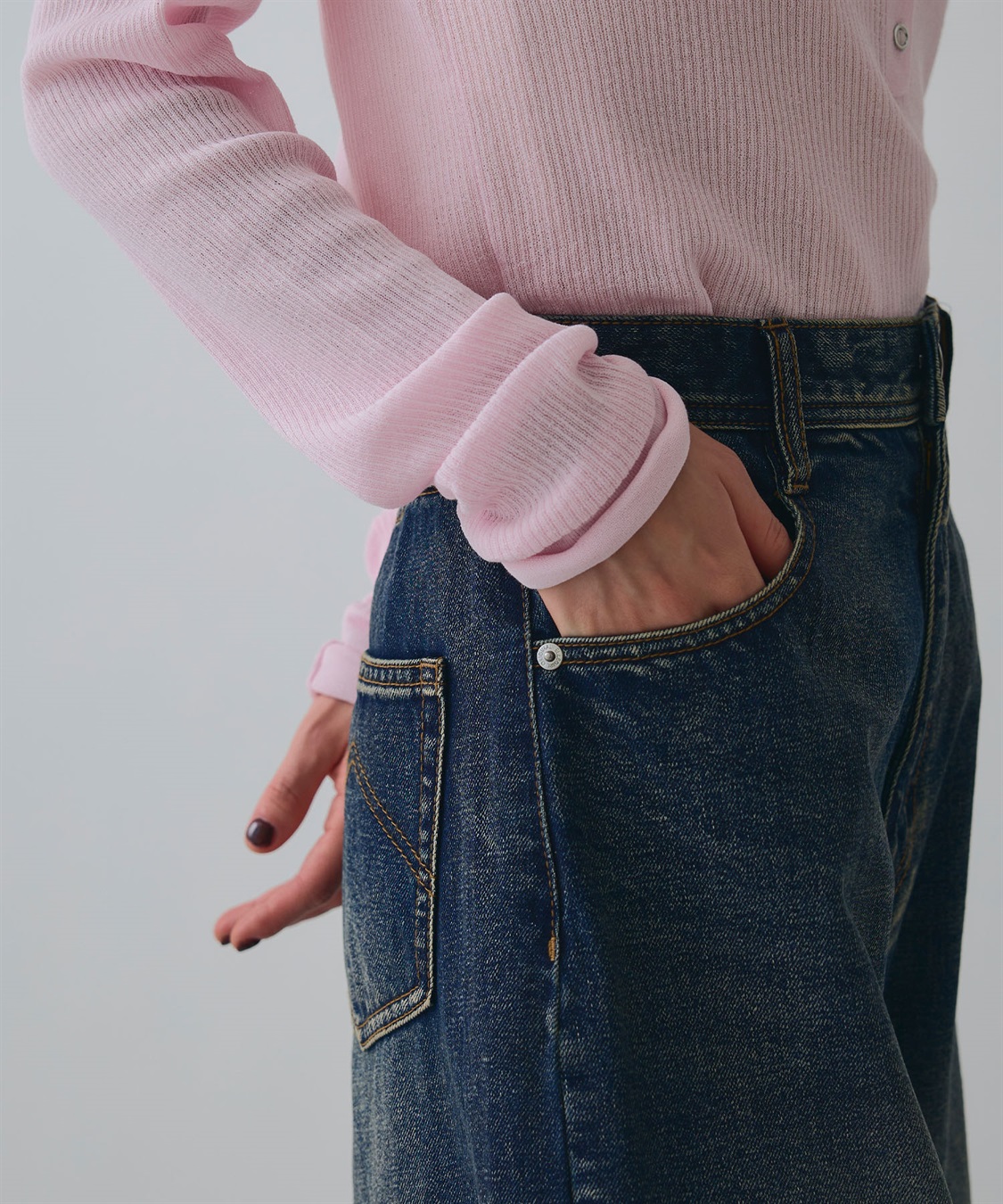 ELLEgirl ブルージュデニムパンツ_sub_26