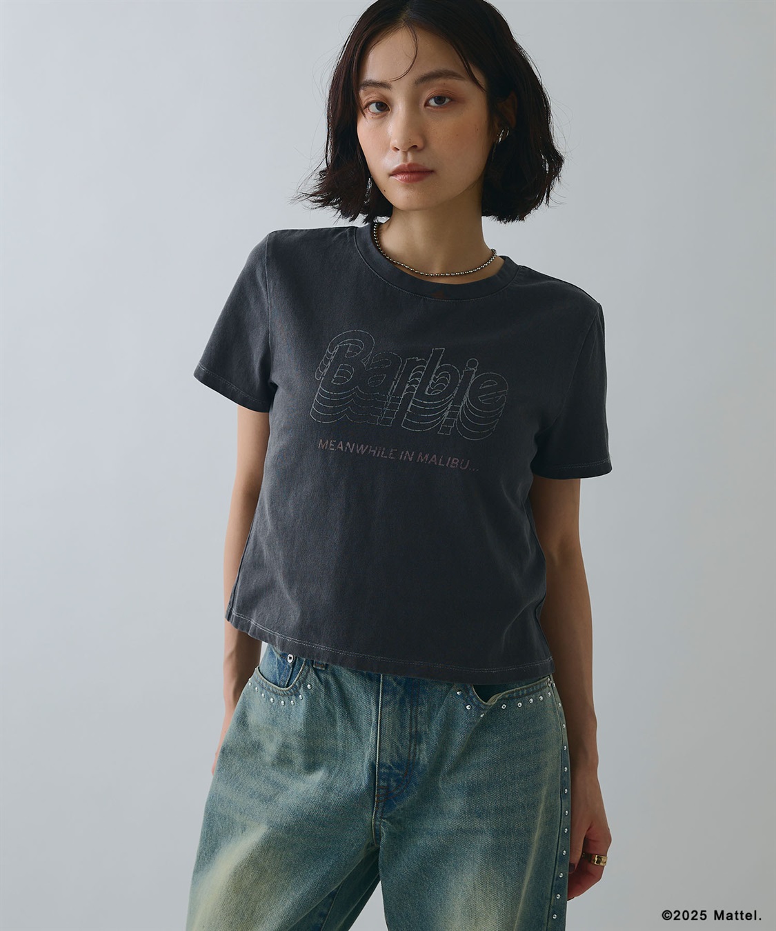 ELLEgirl 《Barbie×ELLEgirl》 コンパクトTシャツ_sub_7