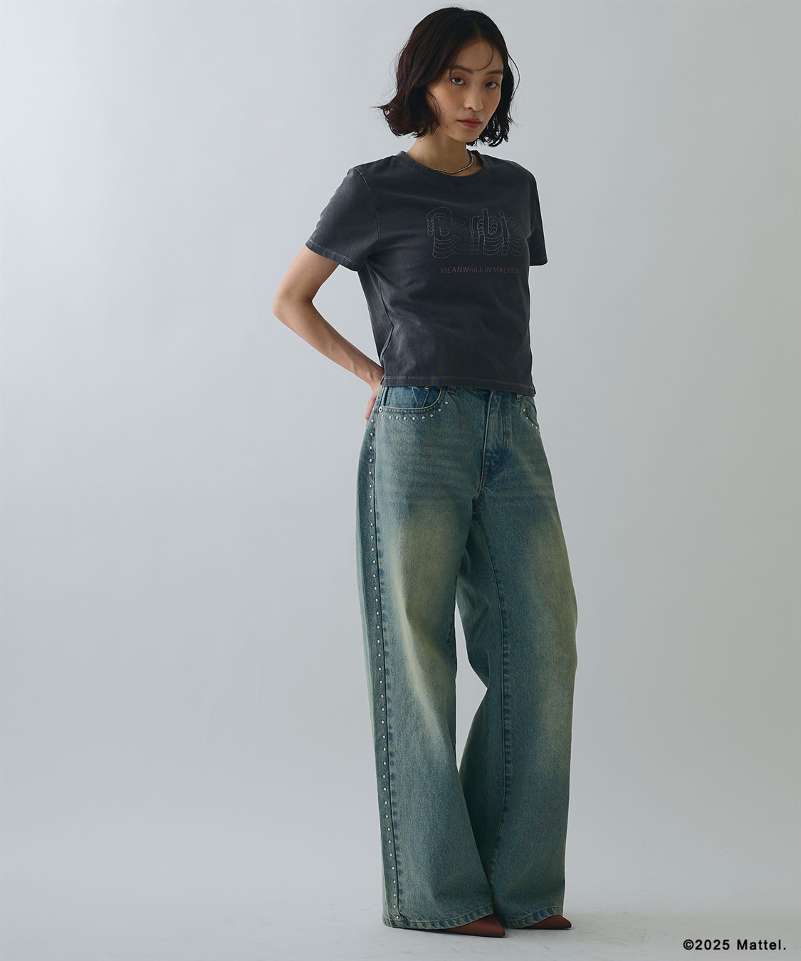 ELLEgirl 《Barbie×ELLEgirl》 コンパクトTシャツ_sub_17