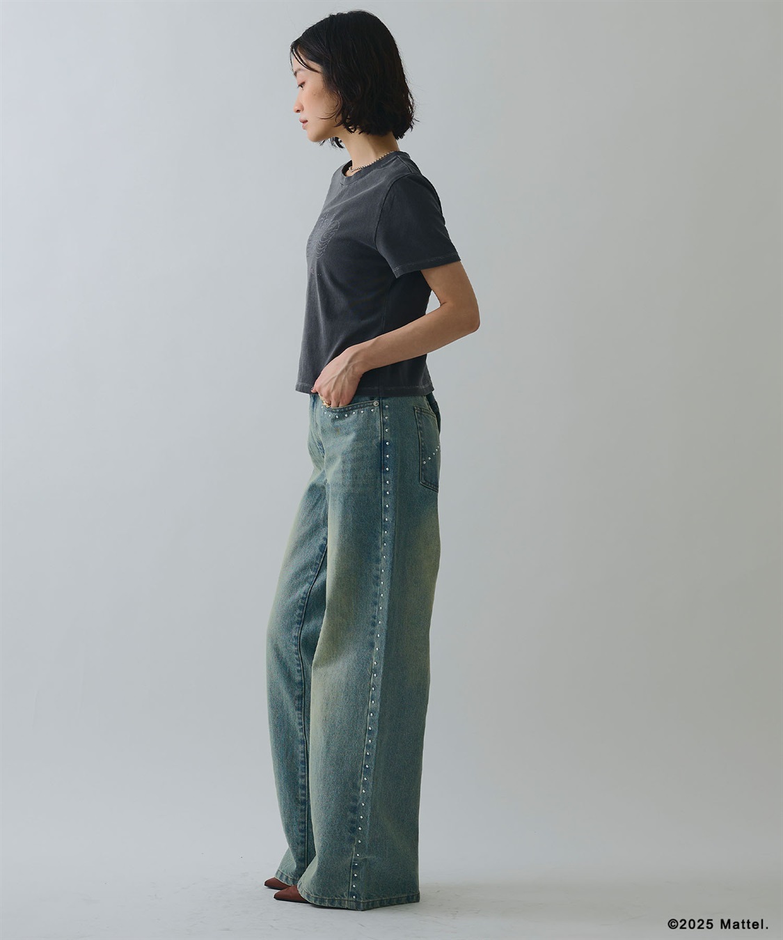 ELLEgirl 《Barbie×ELLEgirl》 コンパクトTシャツ_sub_19