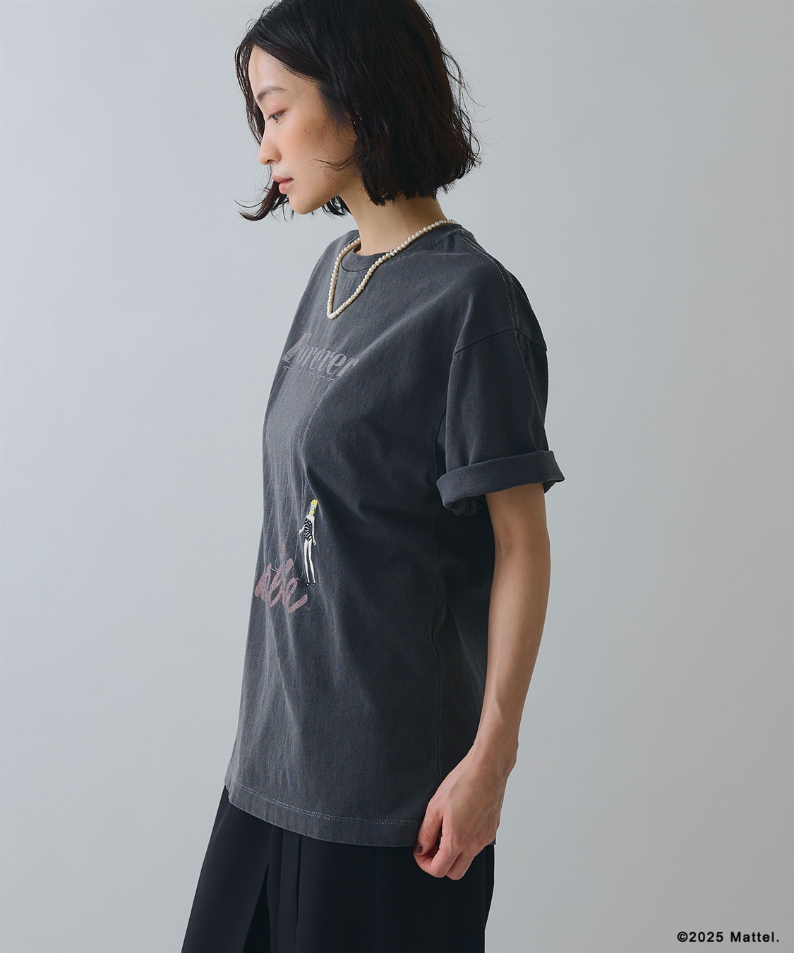 ELLEgirl 《Barbie×ELLEgirl》 ICONロゴTシャツ_sub_7