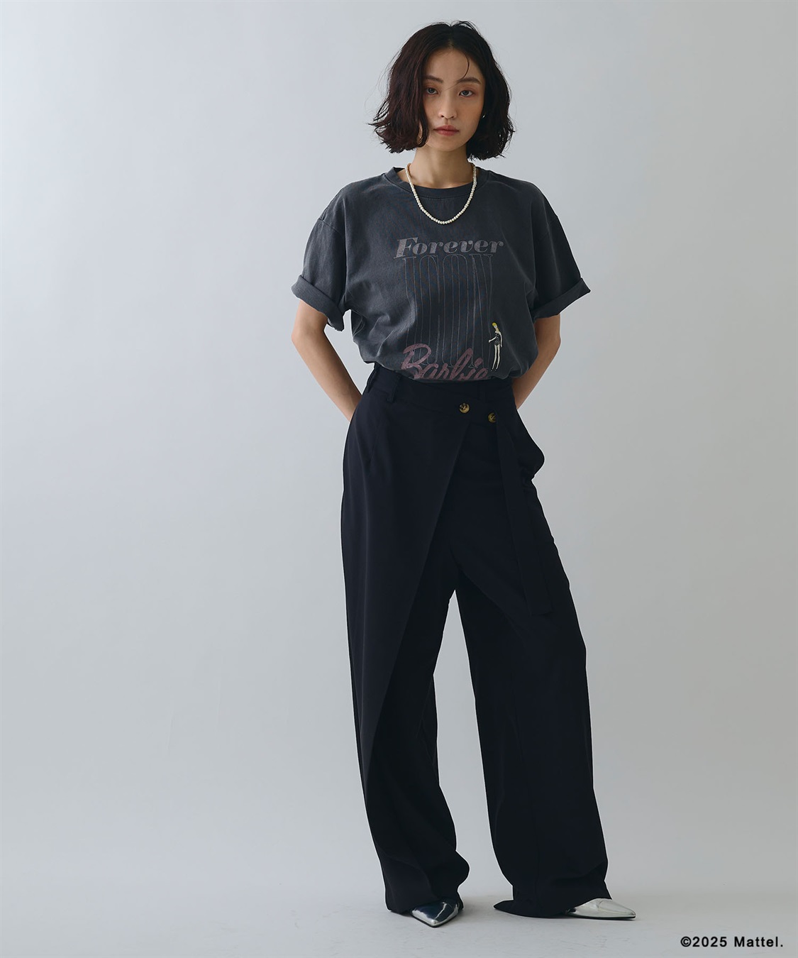 ELLEgirl 《Barbie×ELLEgirl》 ICONロゴTシャツ_sub_10