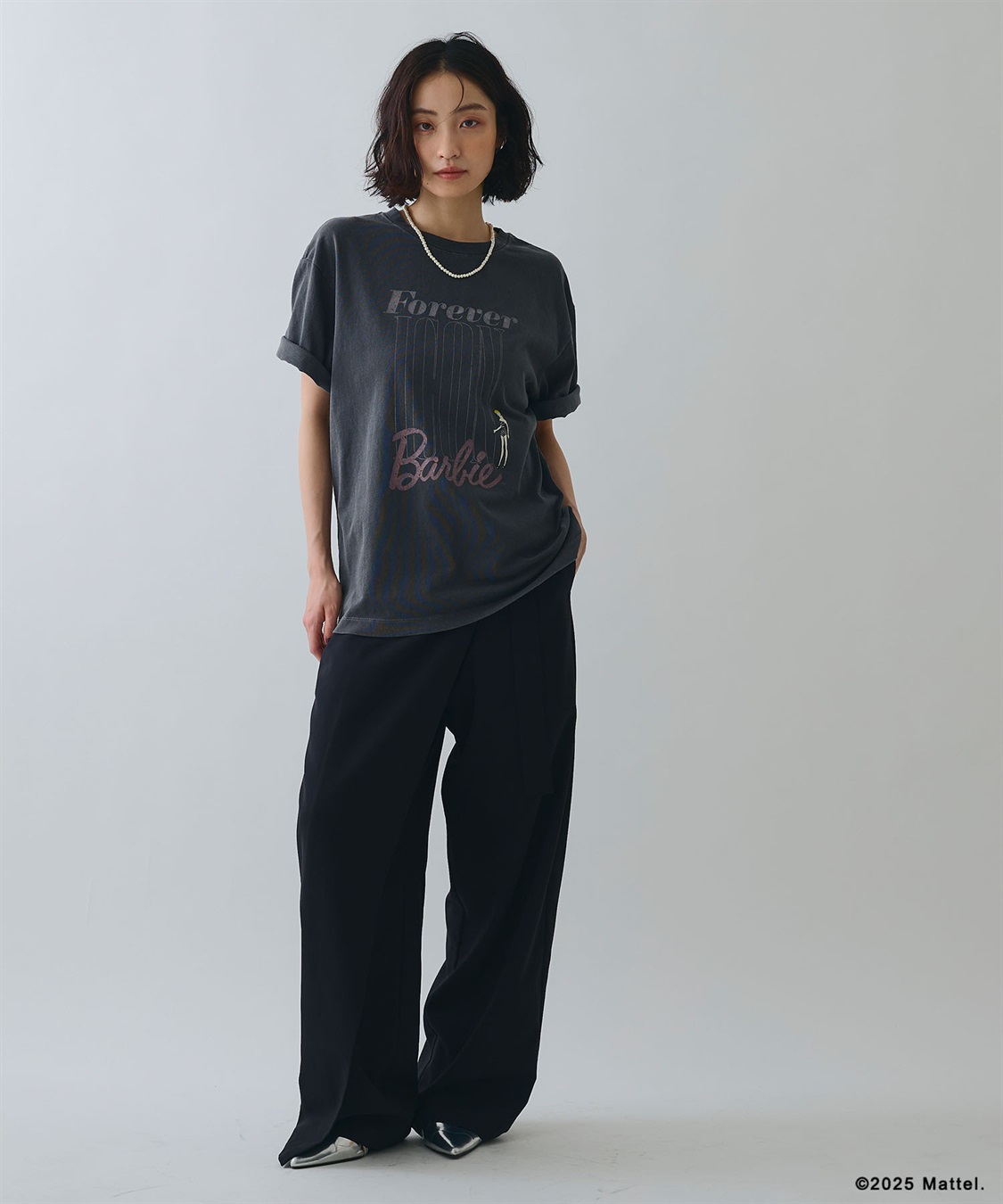 ELLEgirl 《Barbie×ELLEgirl》 ICONロゴTシャツ_sub_15