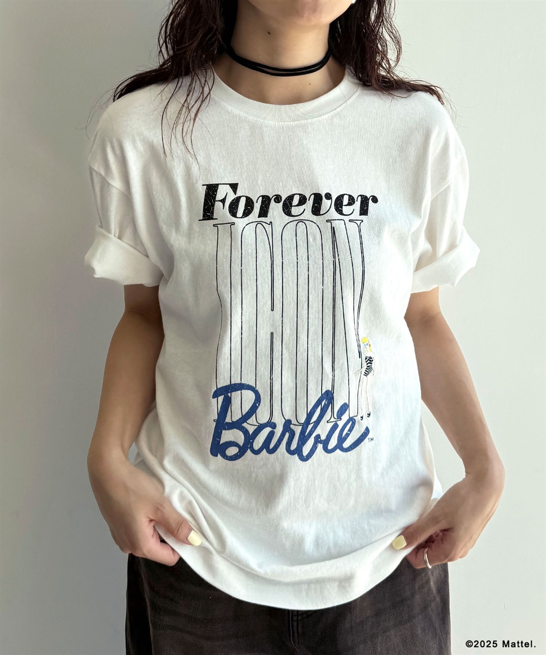 ELLEgirl 《Barbie×ELLEgirl》 ICONロゴTシャツ_sub_17