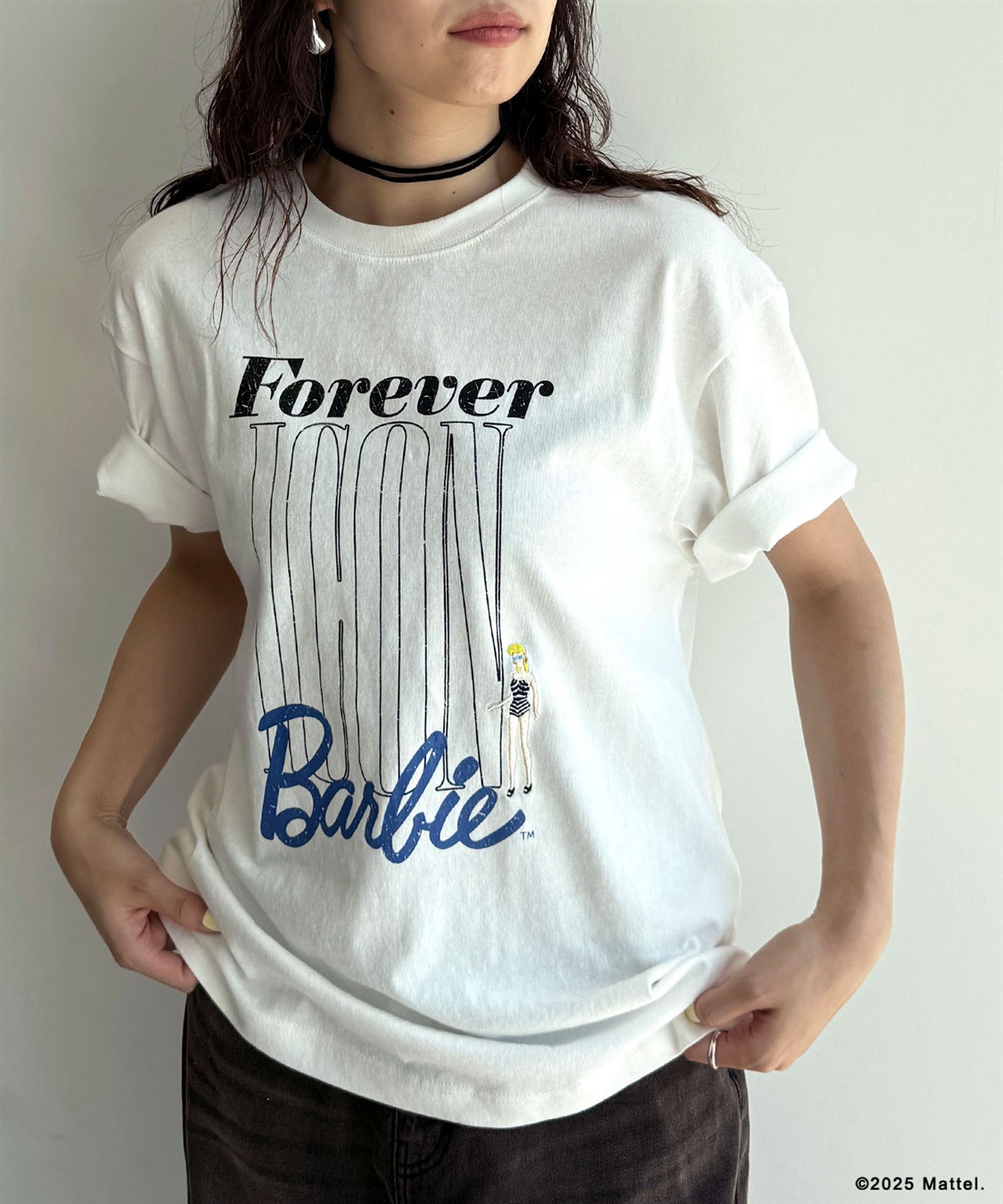 ELLEgirl 《Barbie×ELLEgirl》 ICONロゴTシャツ_sub_18