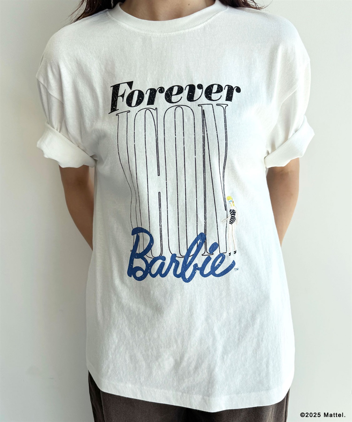 ELLEgirl 《Barbie×ELLEgirl》 ICONロゴTシャツ_sub_19