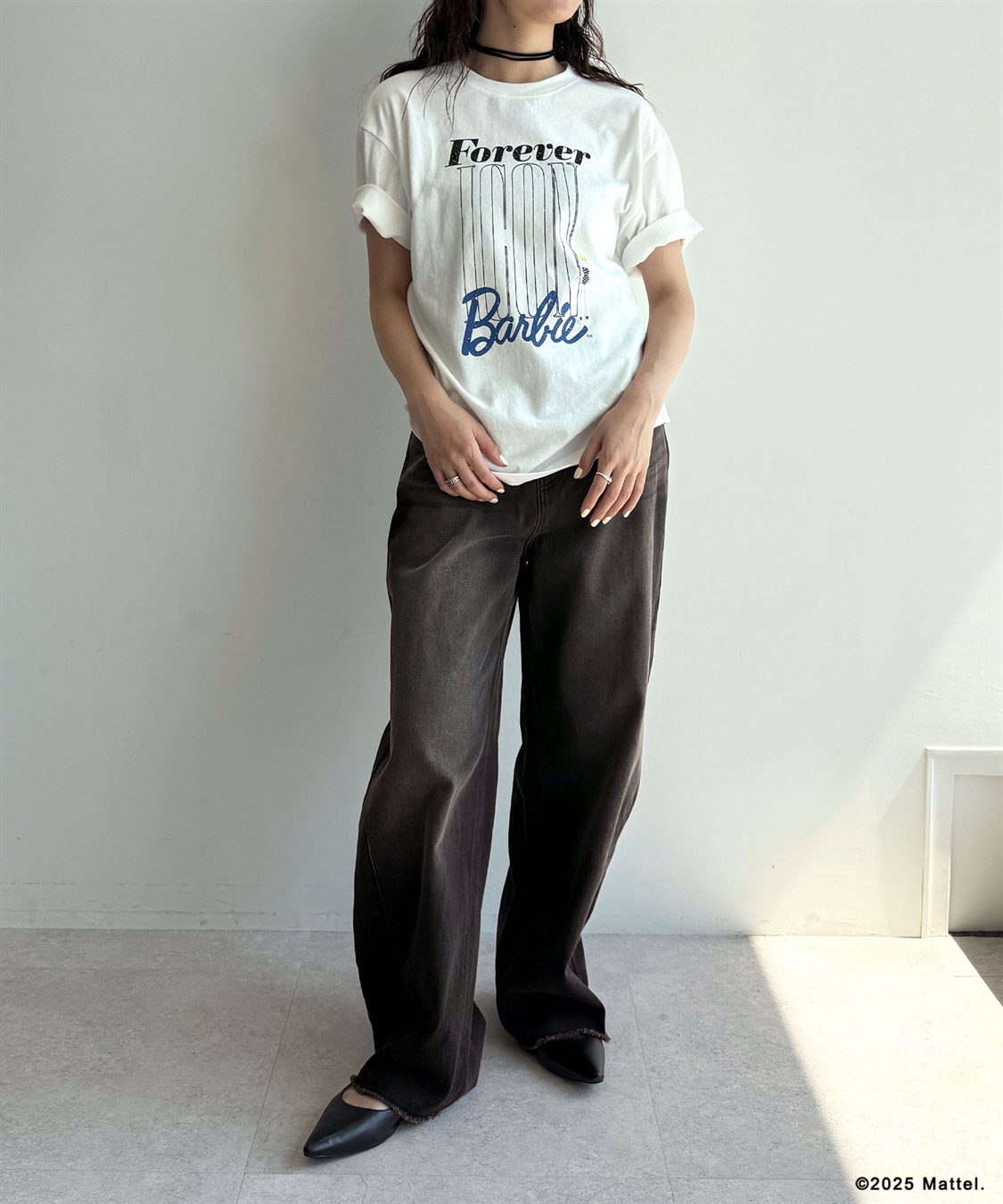 ELLEgirl 《Barbie×ELLEgirl》 ICONロゴTシャツ_sub_20