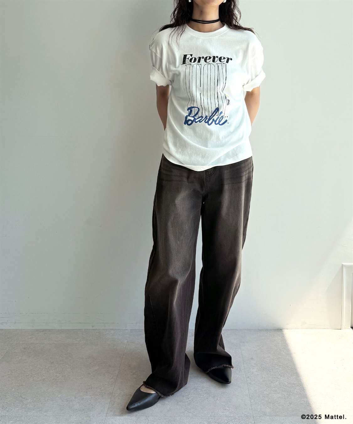 ELLEgirl 《Barbie×ELLEgirl》 ICONロゴTシャツ_sub_21