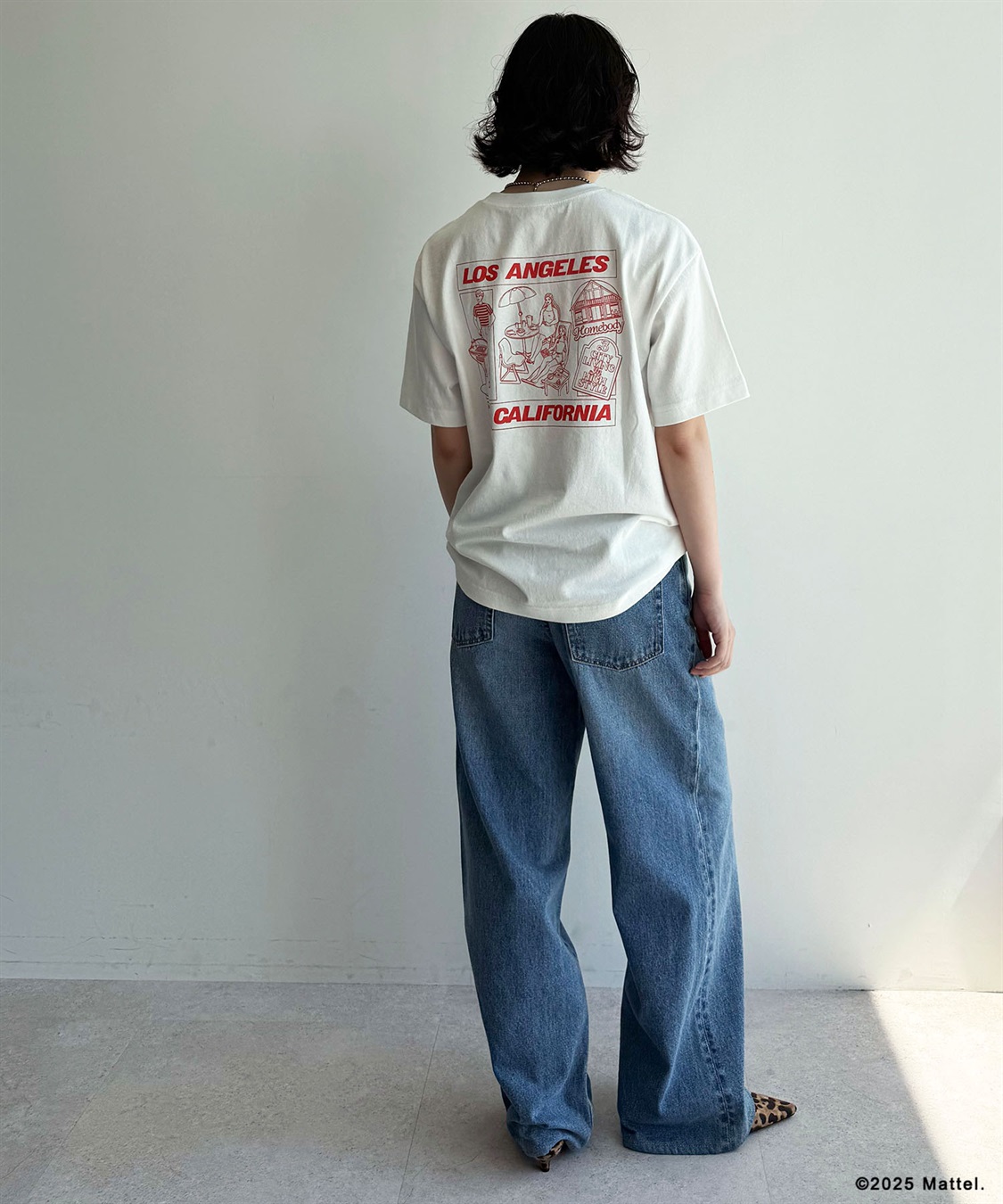 ELLEgirl 《Barbie×ELLEgirl》 バックロゴTシャツ_sub_6