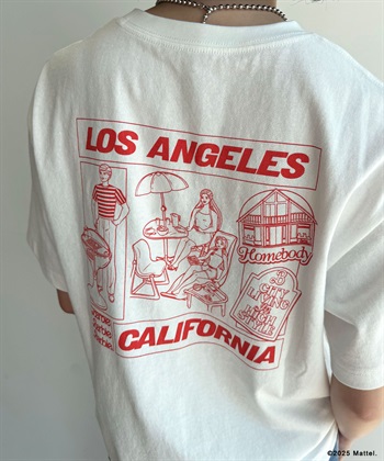 ELLEgirl 《Barbie×ELLEgirl》 バックロゴTシャツ_subthumb_9