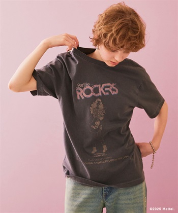 ELLEgirl 《Barbie×ELLEgirl》ROCKRSロゴTシャツ_subthumb_1